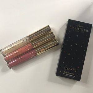 Colourpop Disney Designer Ultra Glossy Lip Bundle